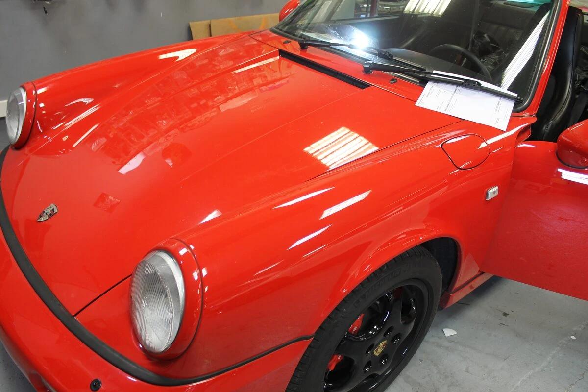 Porsche 964 : autoradio d'esprit vintage Blaupunkt Bremen SQR 46 DAB