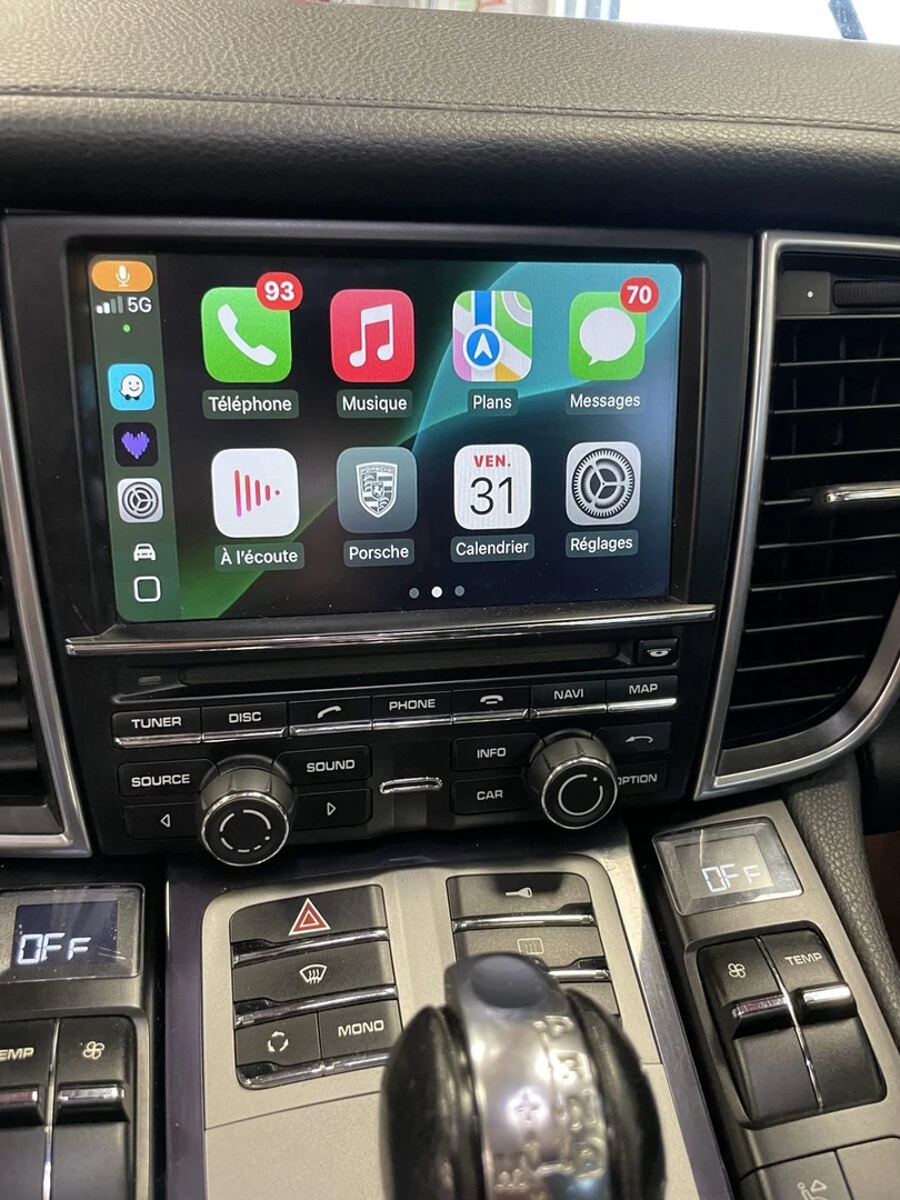 Porsche Macan : CarPlay et Android Auto sur l'écran d'origine