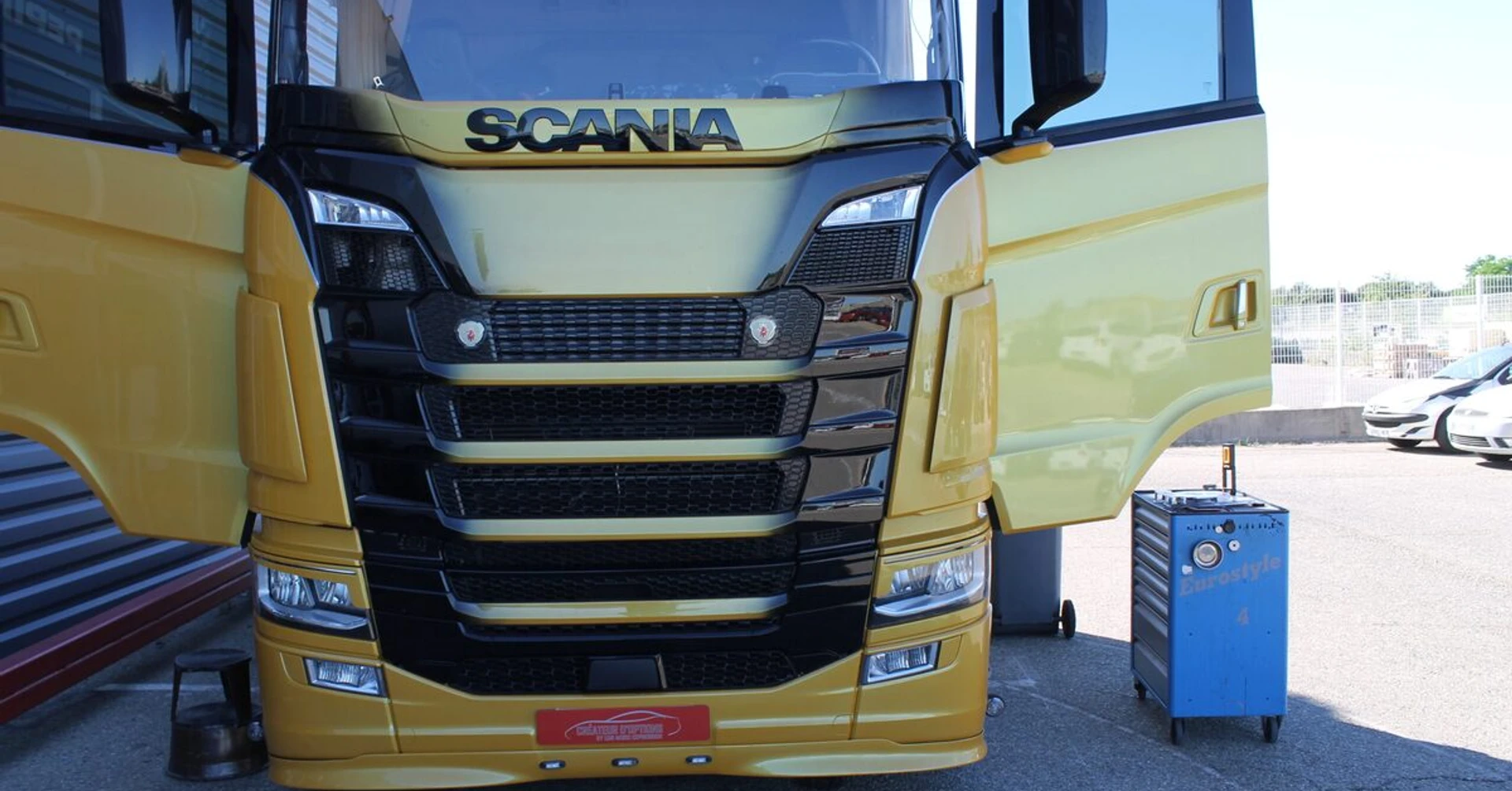 Sonorisation Scania 2021 Rockford Fosgate et BLAM