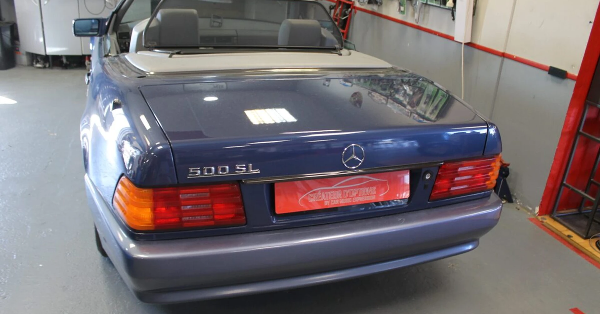Blaupunkt Bremen SQR 46 sur Mercedes 500 SL