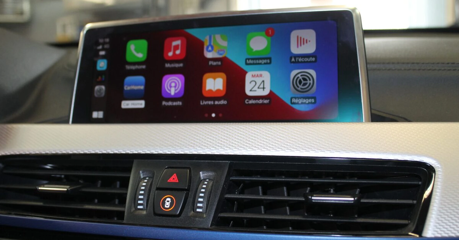 Apple CarPlay sur BMW X1 2019