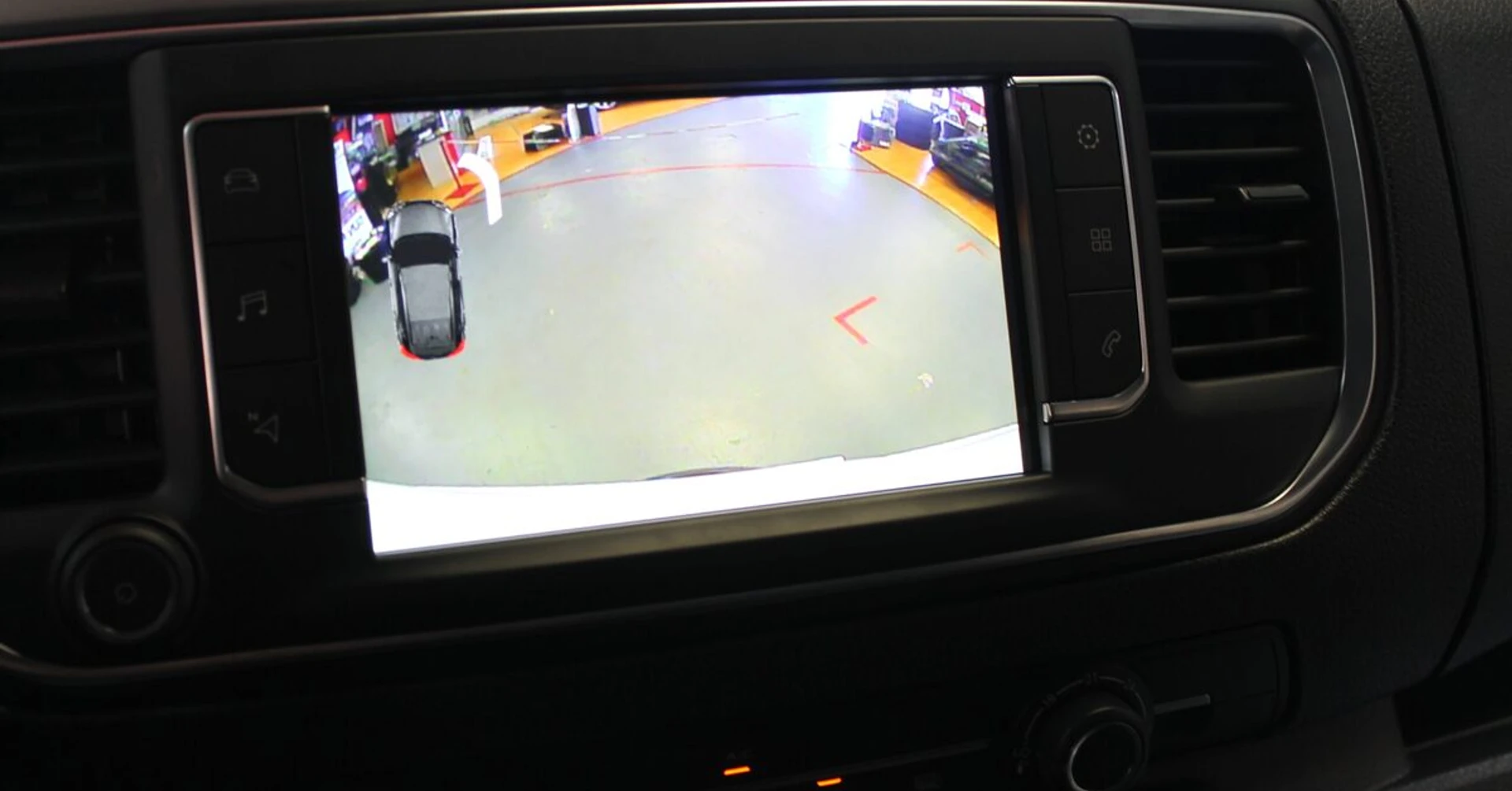 Caméra de recul sur Citroën Jumpy 2021