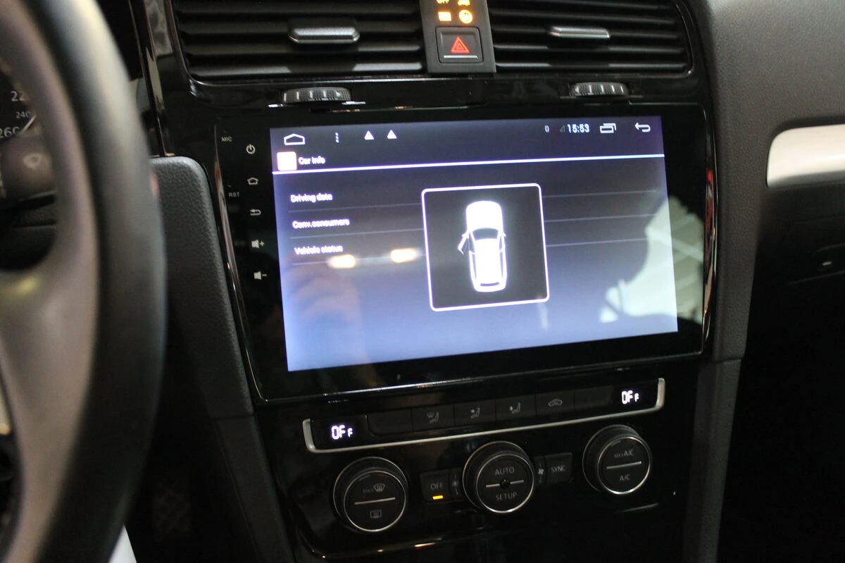 Golf 7 : grand écran tactile Android et caméra de recul