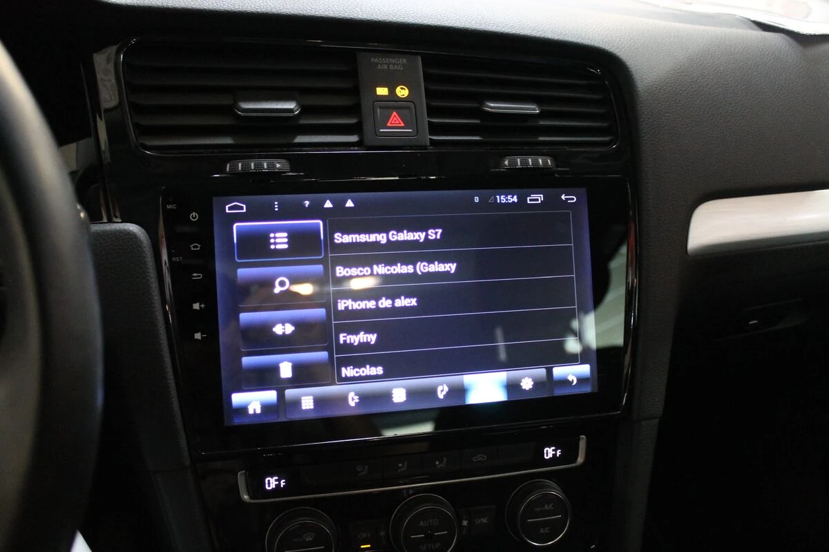 Golf 7 : grand écran tactile Android et caméra de recul