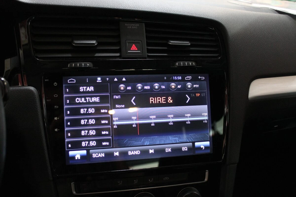 Golf 7 : grand écran tactile Android et caméra de recul