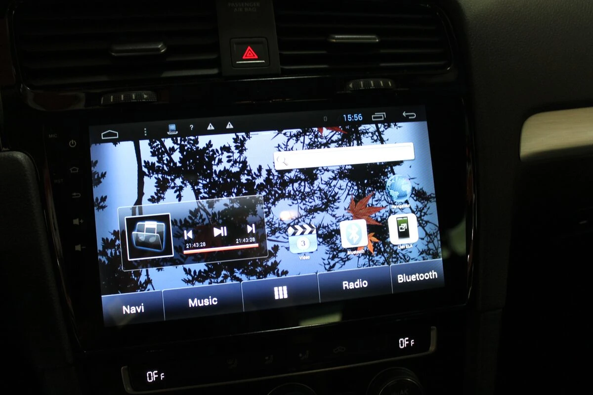 Golf 7 : grand écran tactile Android et caméra de recul