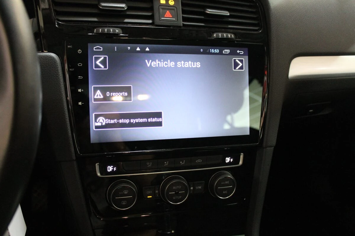 Golf 7 : grand écran tactile Android et caméra de recul
