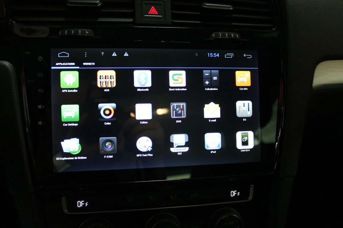 Golf 7 : grand écran tactile Android et caméra de recul