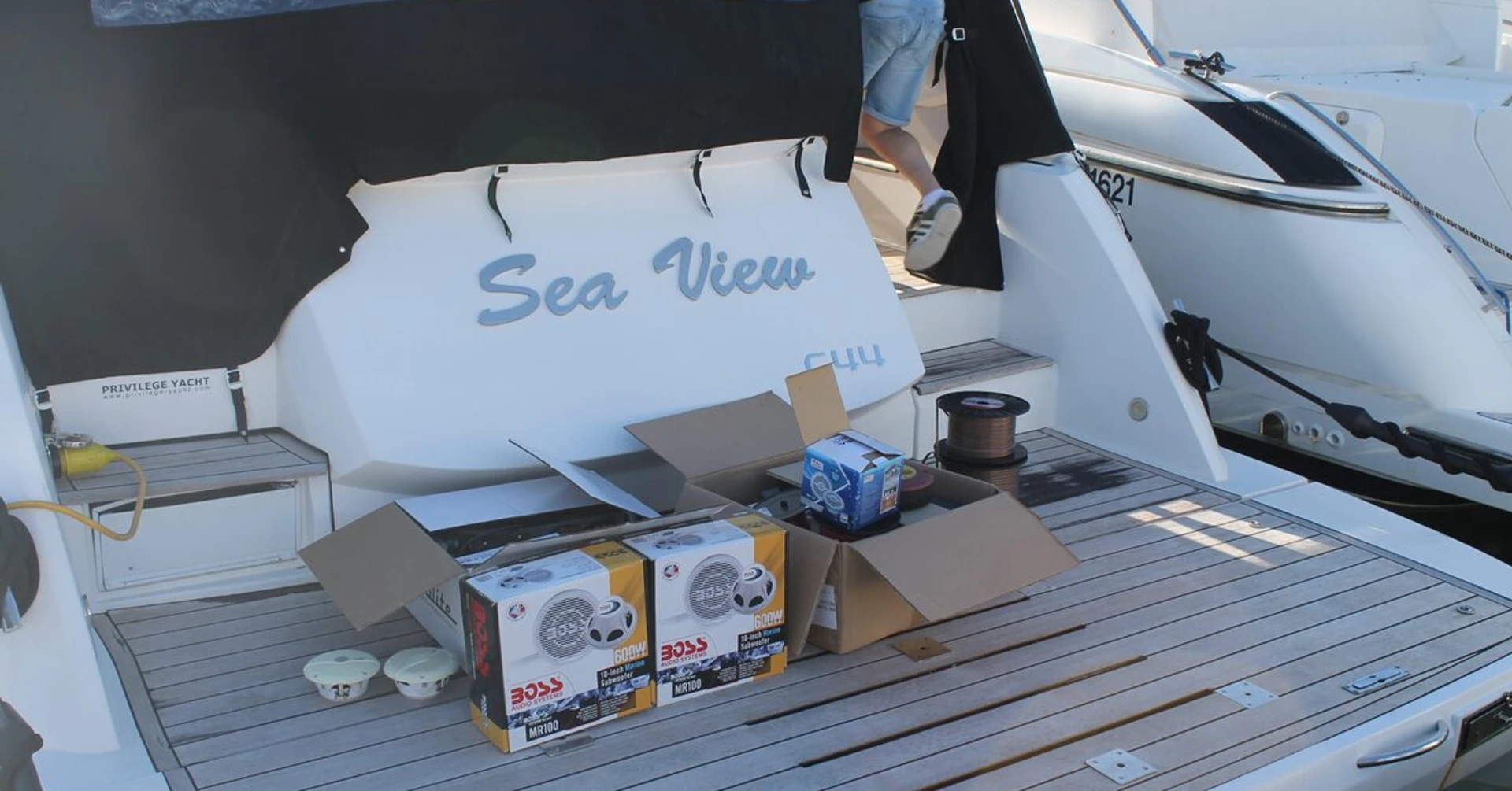 Sonorisation de bateau : Boss Audio Marine, BLAM et ESX