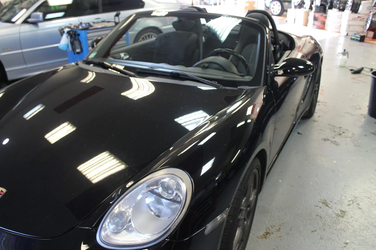 Porsche Boxster 987 : Kenwood DNX5180DAB et haut-parleurs BLAM