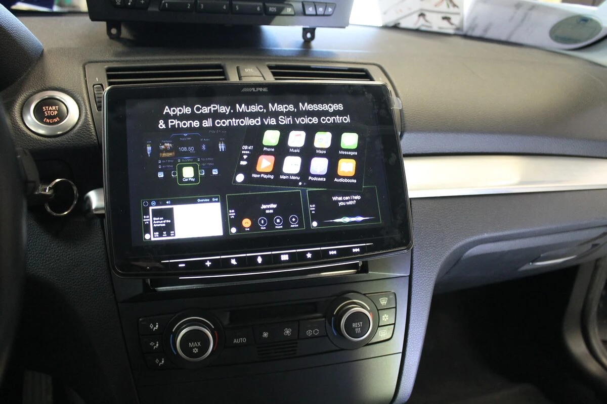 BMW : kit BLAM sur mesure et autoradio Alpine iLX-F903D