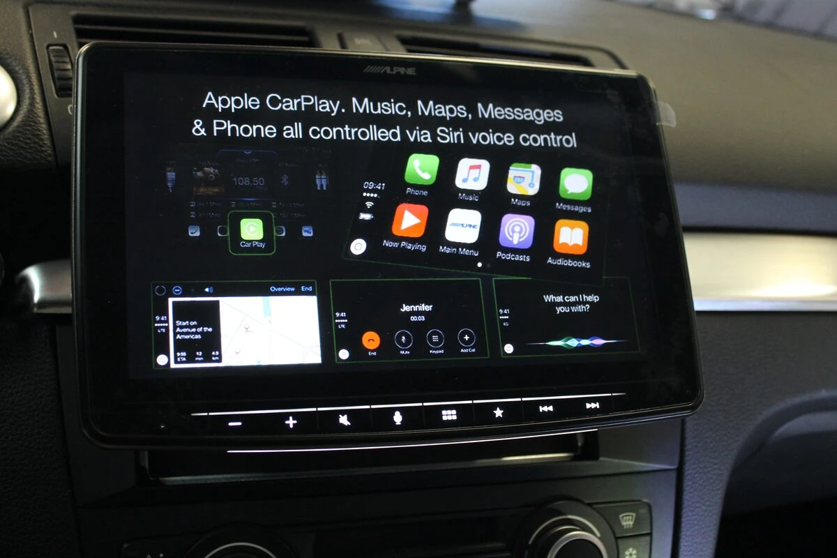 BMW : kit BLAM sur mesure et autoradio Alpine iLX-F903D