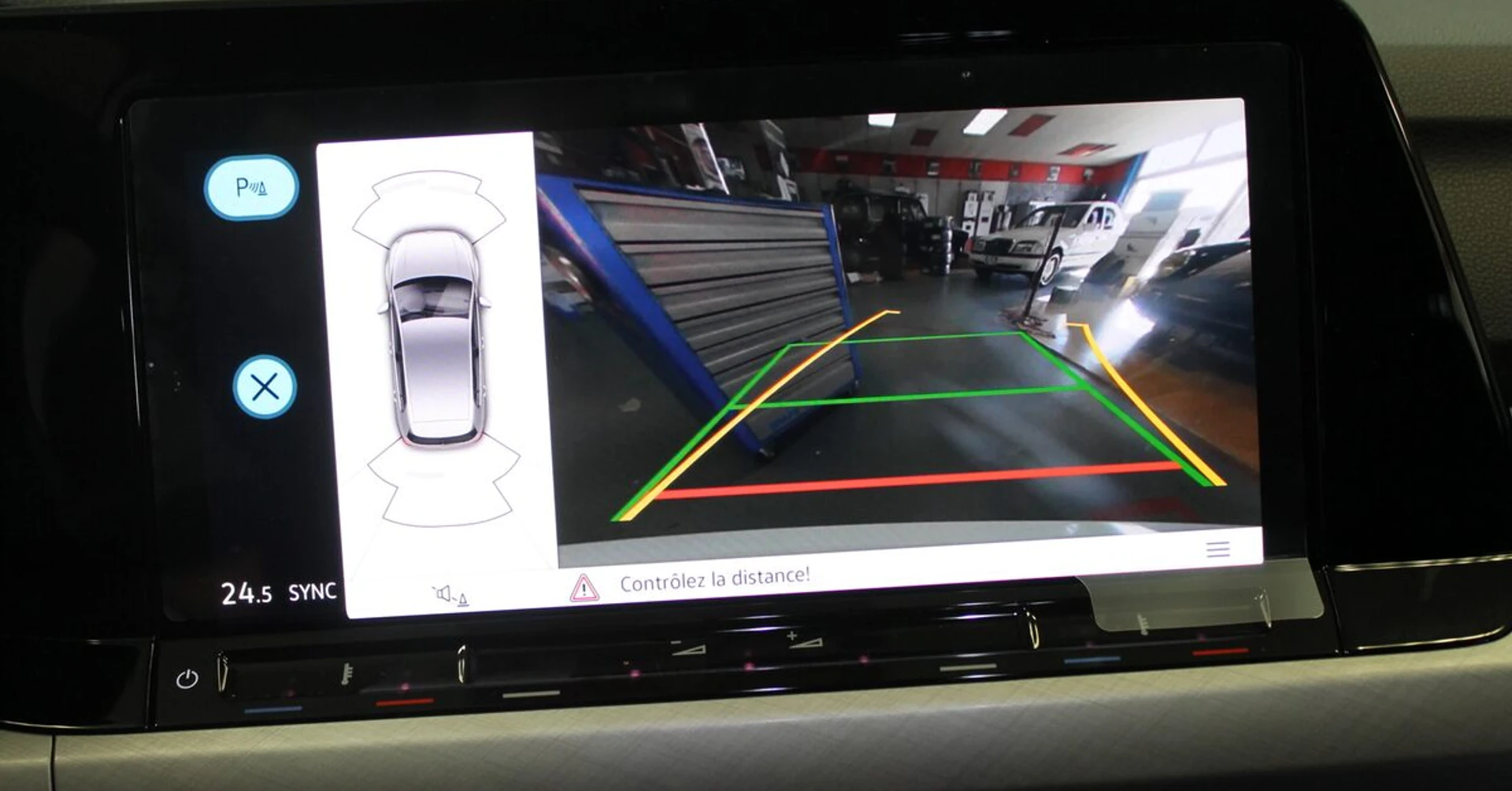 Caméra de recul sur Volkswagen Golf 8 avec codage