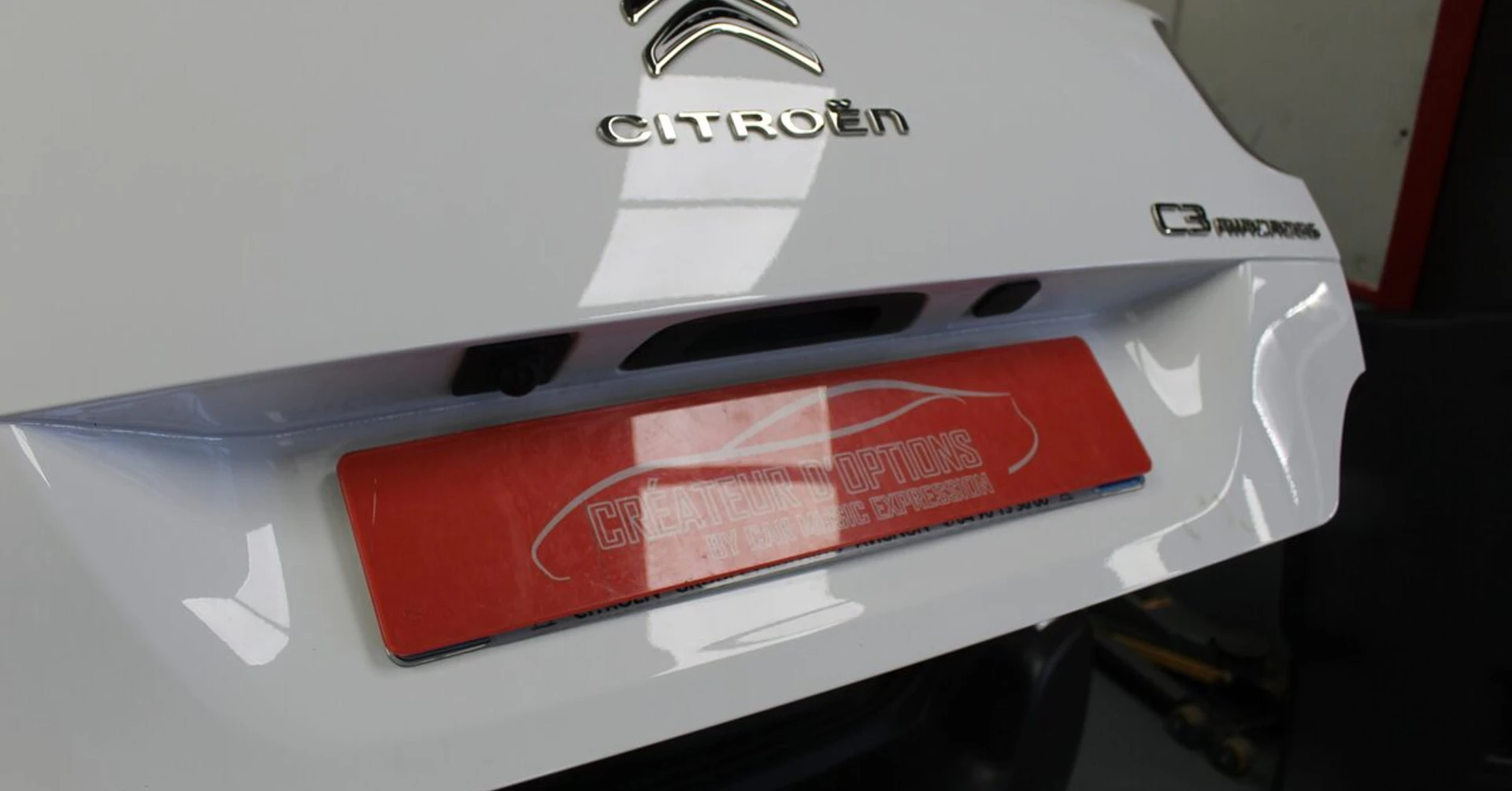 Caméra de recul sur Citroën C3 Aircross 2021