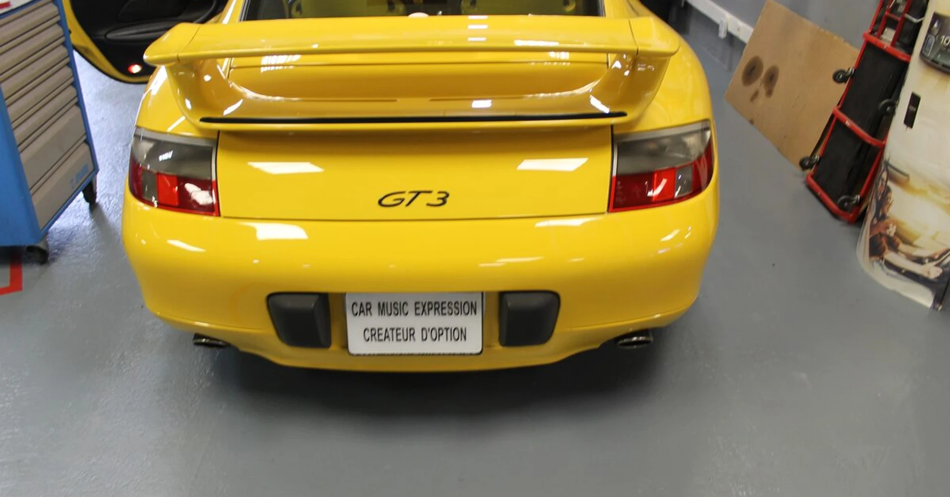 Porsche 911 GT3 : haut-parleurs BLAM 100RS