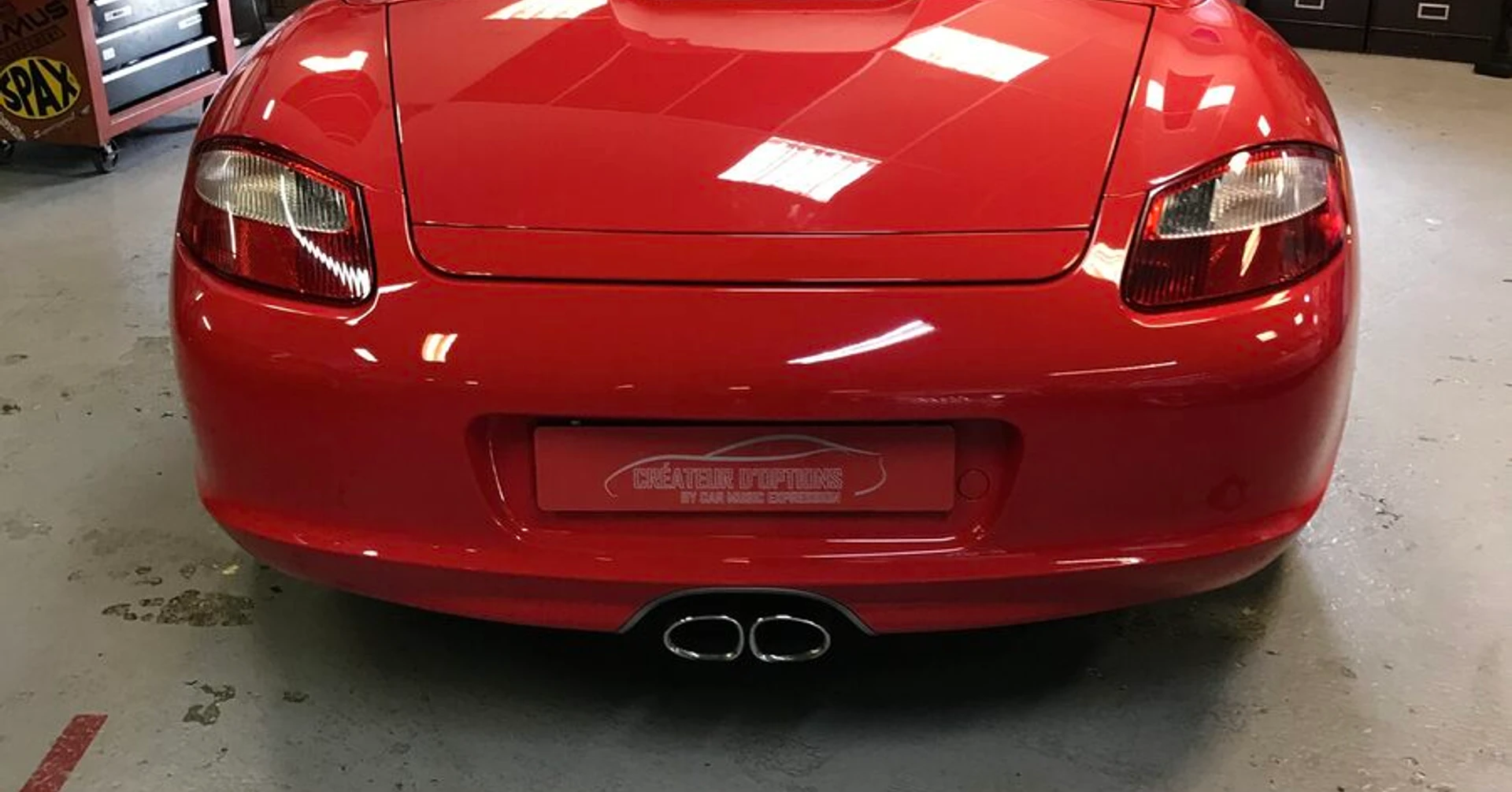 Porsche Boxster : autoradio GPS Zenec, USB et Bluetooth