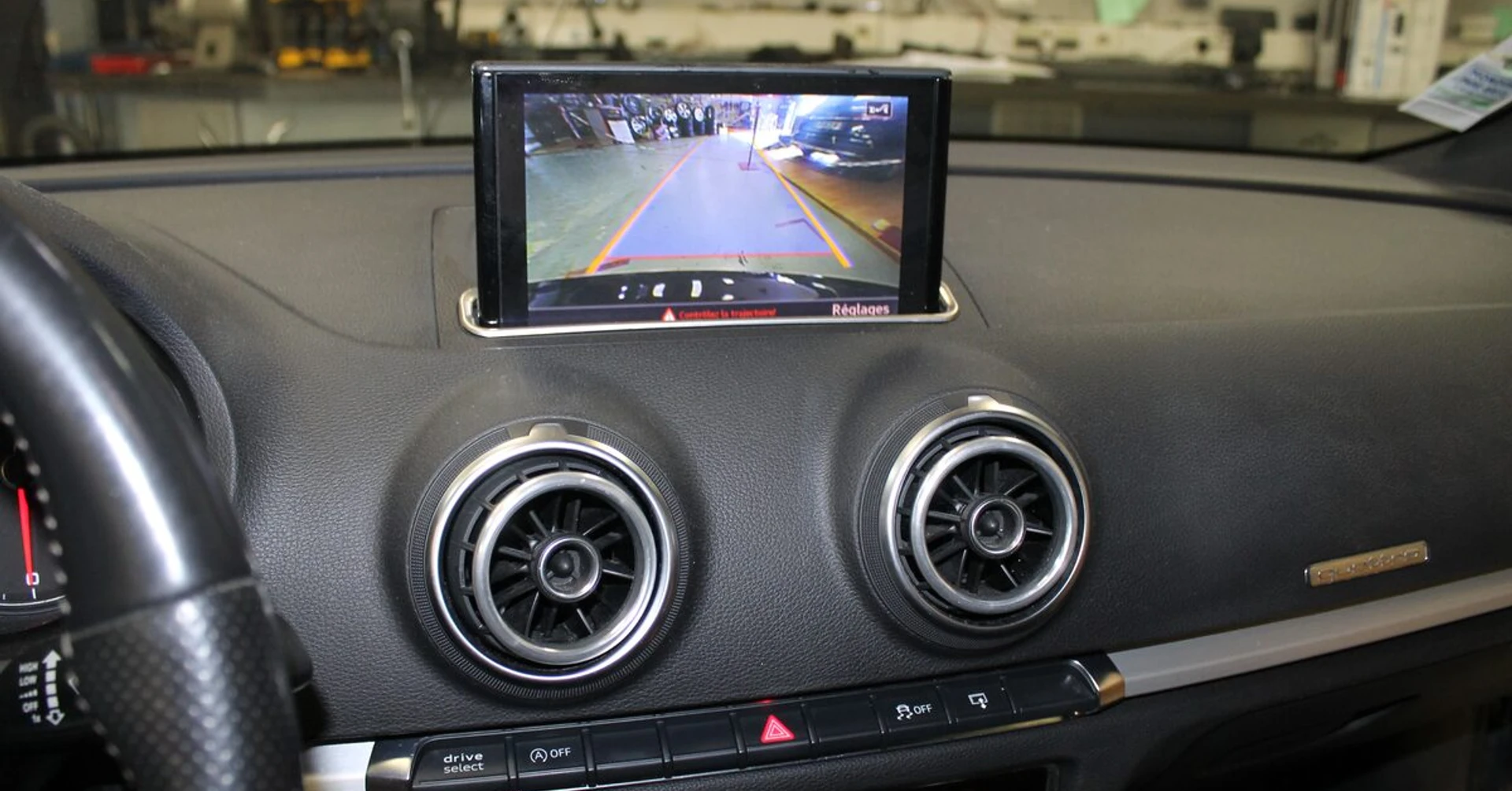 Audi A3 2020 : caméra de recul avec codage MMI