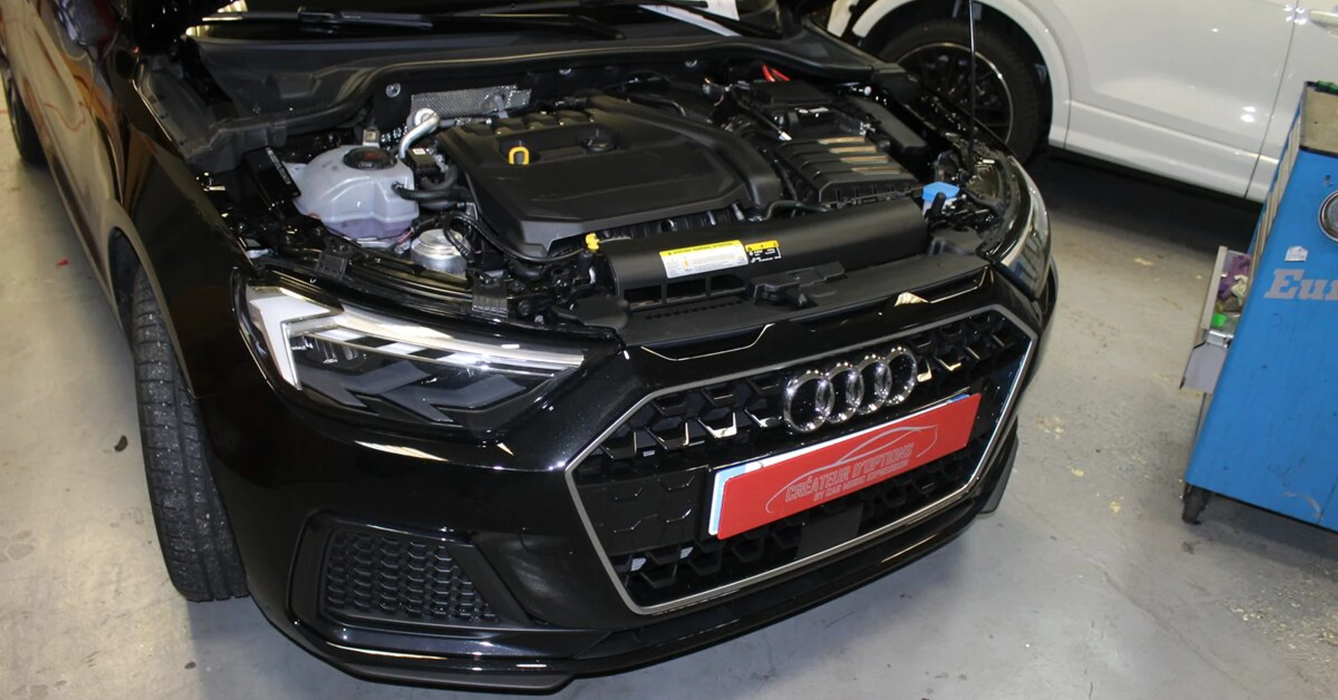 Audi A1 2020 : aide au stationnement avant