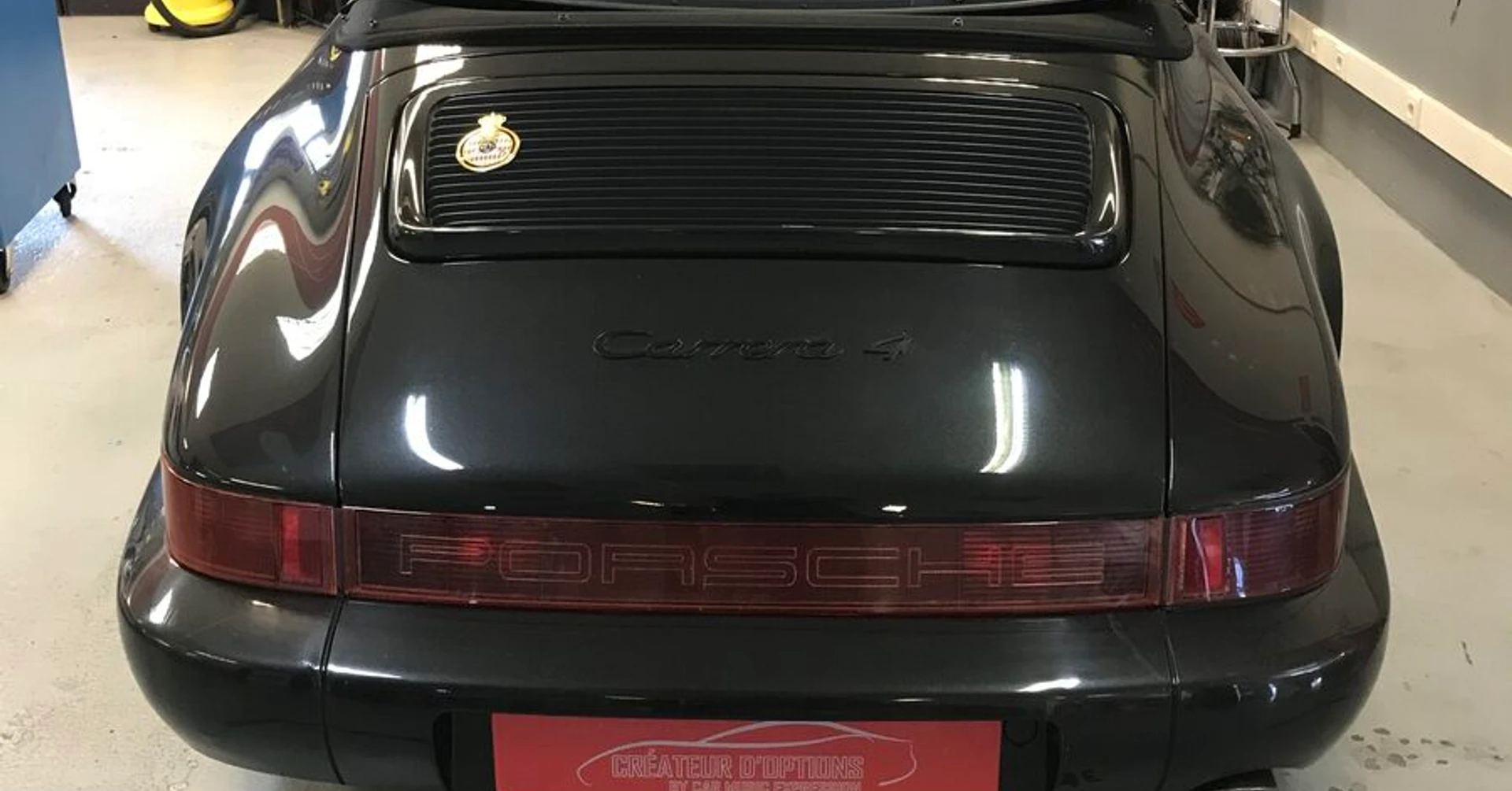 Porsche 993 cabriolet : haut-parleurs BLAM 130RS et 130RC
