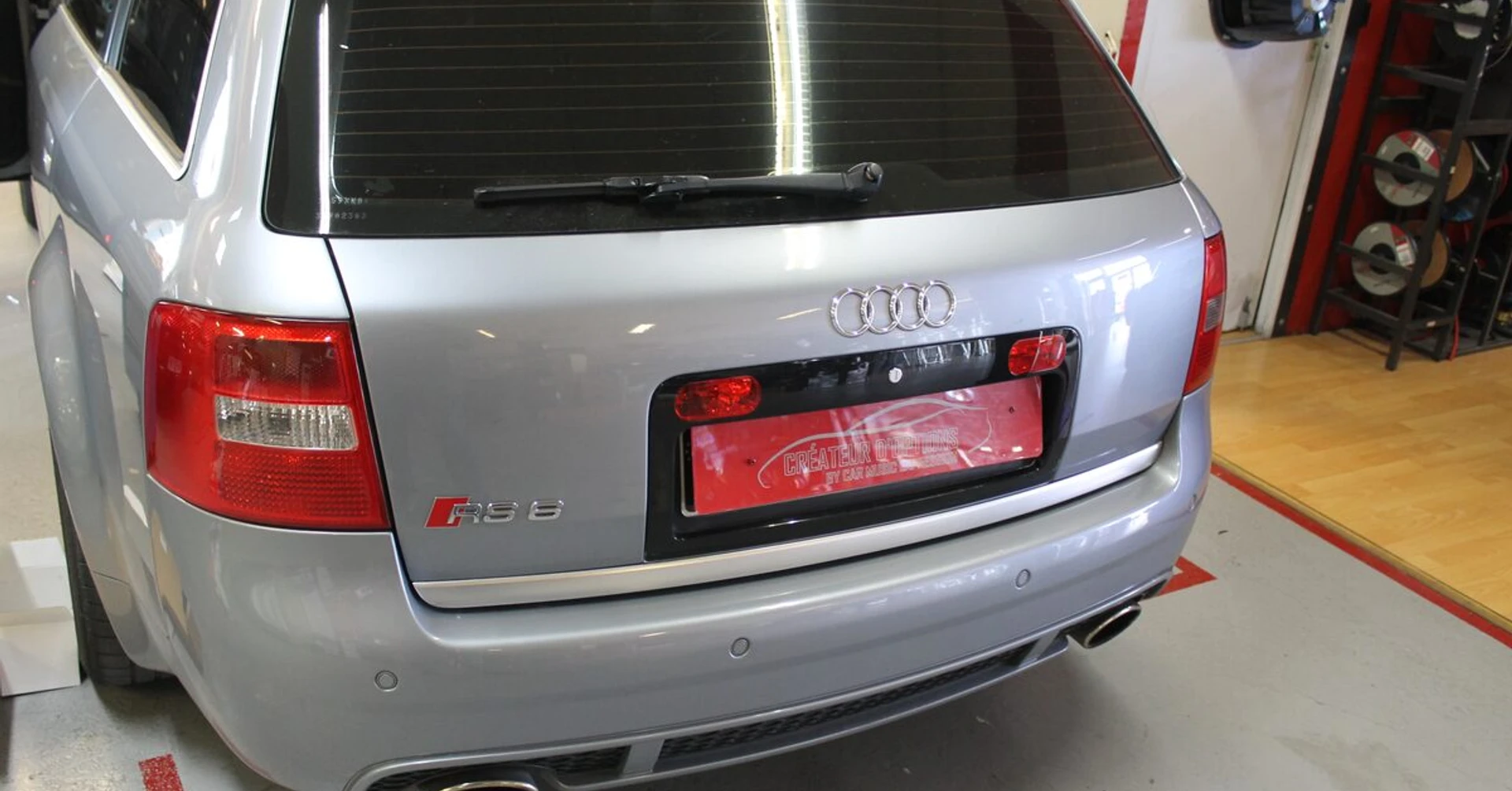Audi RS6 : autoradio GPS Kenwood, Android et CarPlay