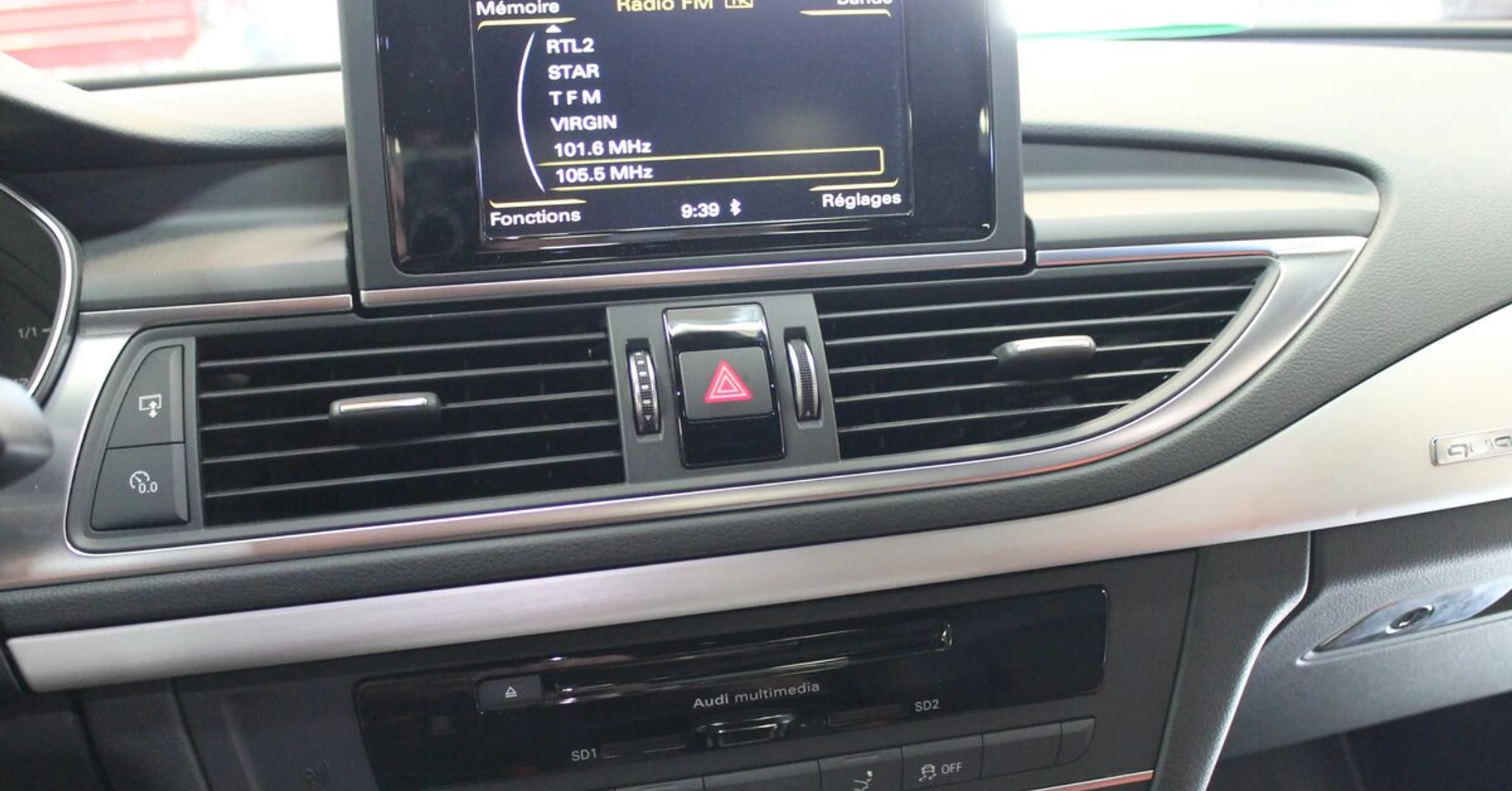 Audi A7 : option Bluetooth créée sur l'autoradio d'origine