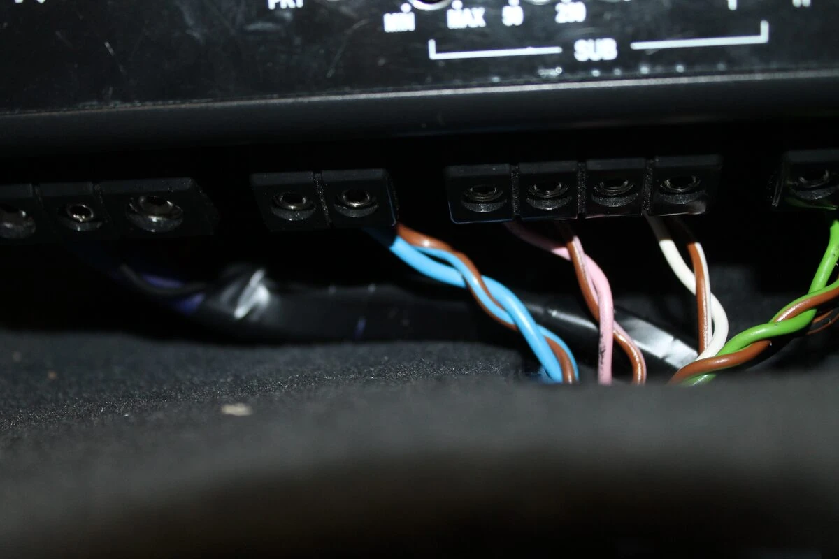 Mercedes CL500 : autoradio Kenwood sur système Bose à fibre optique