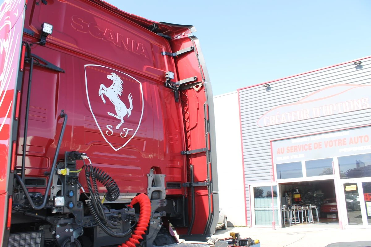 Scania 2019 : sonorisation complète BLAM et Rockford Fosgate