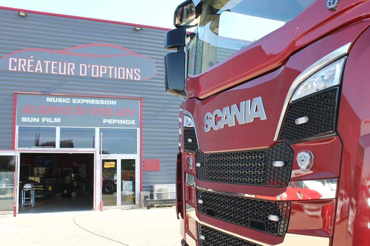 Scania 2019 : sonorisation complète BLAM et Rockford Fosgate