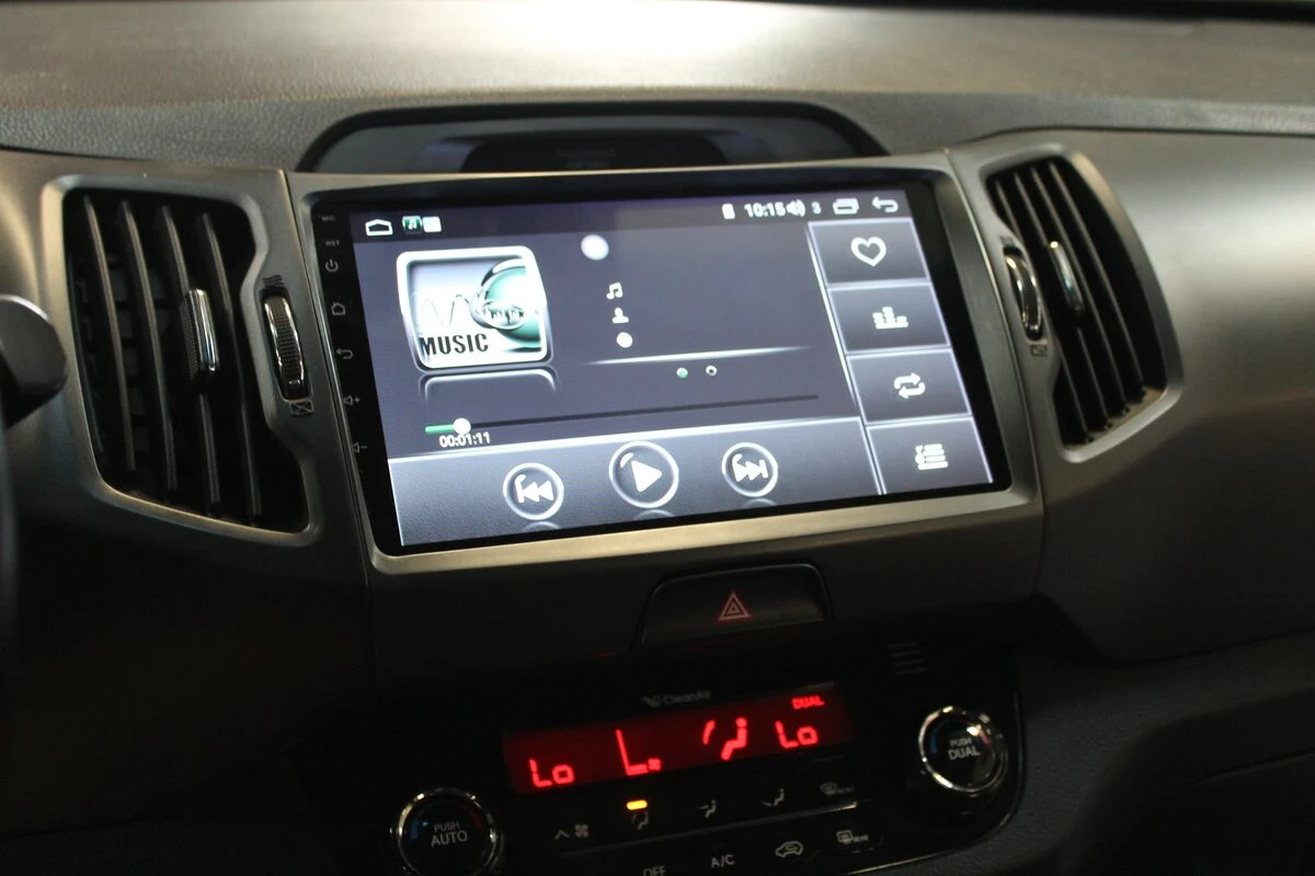Kia Sportage : grand écran GPS Android de 10 pouces