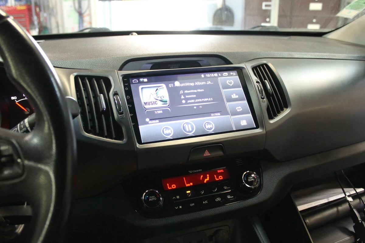 Kia Sportage : grand écran GPS Android de 10 pouces