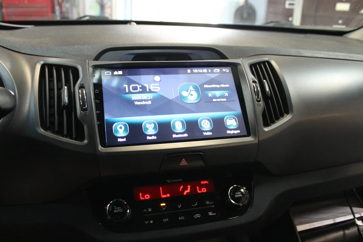 Kia Sportage : grand écran GPS Android de 10 pouces