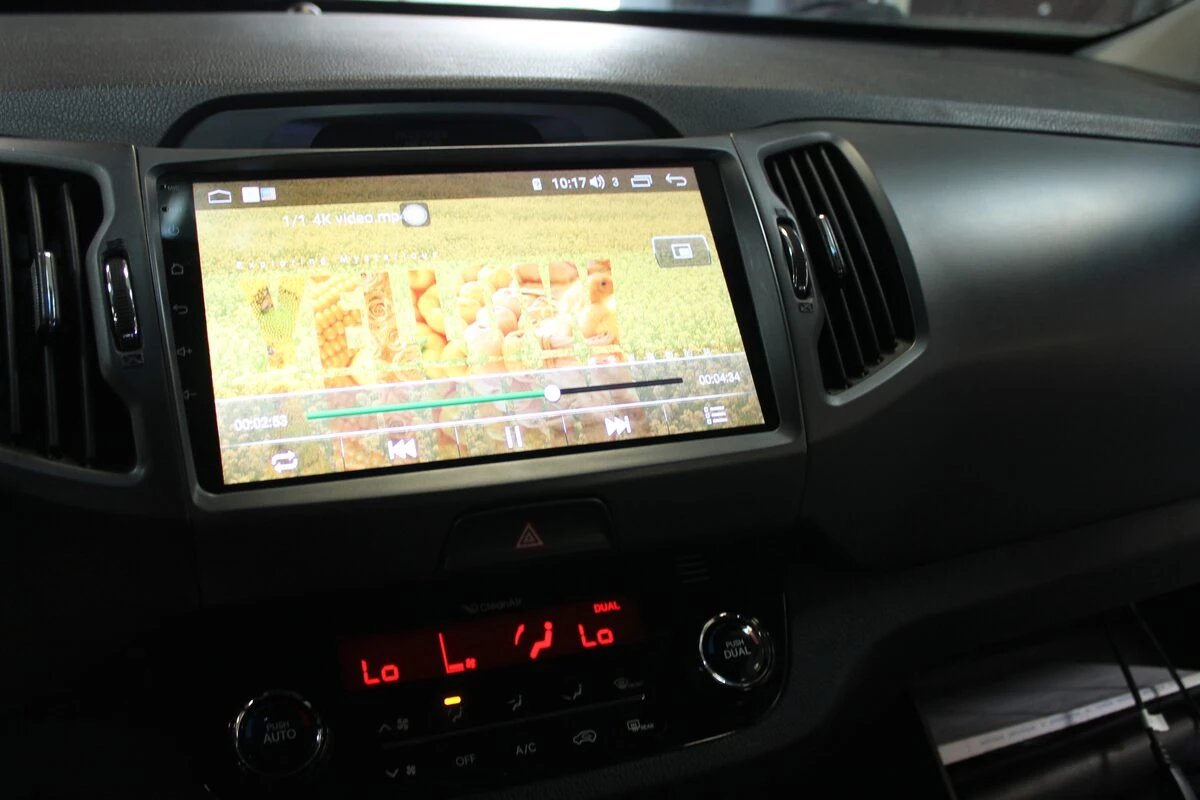 Kia Sportage : grand écran GPS Android de 10 pouces
