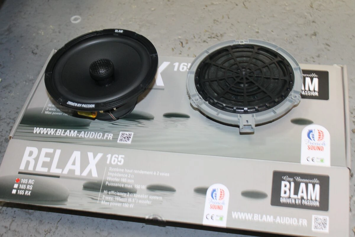 Peugeot : son amélioré avec ampli BLAM RA704DSP Pro et kits BLAM