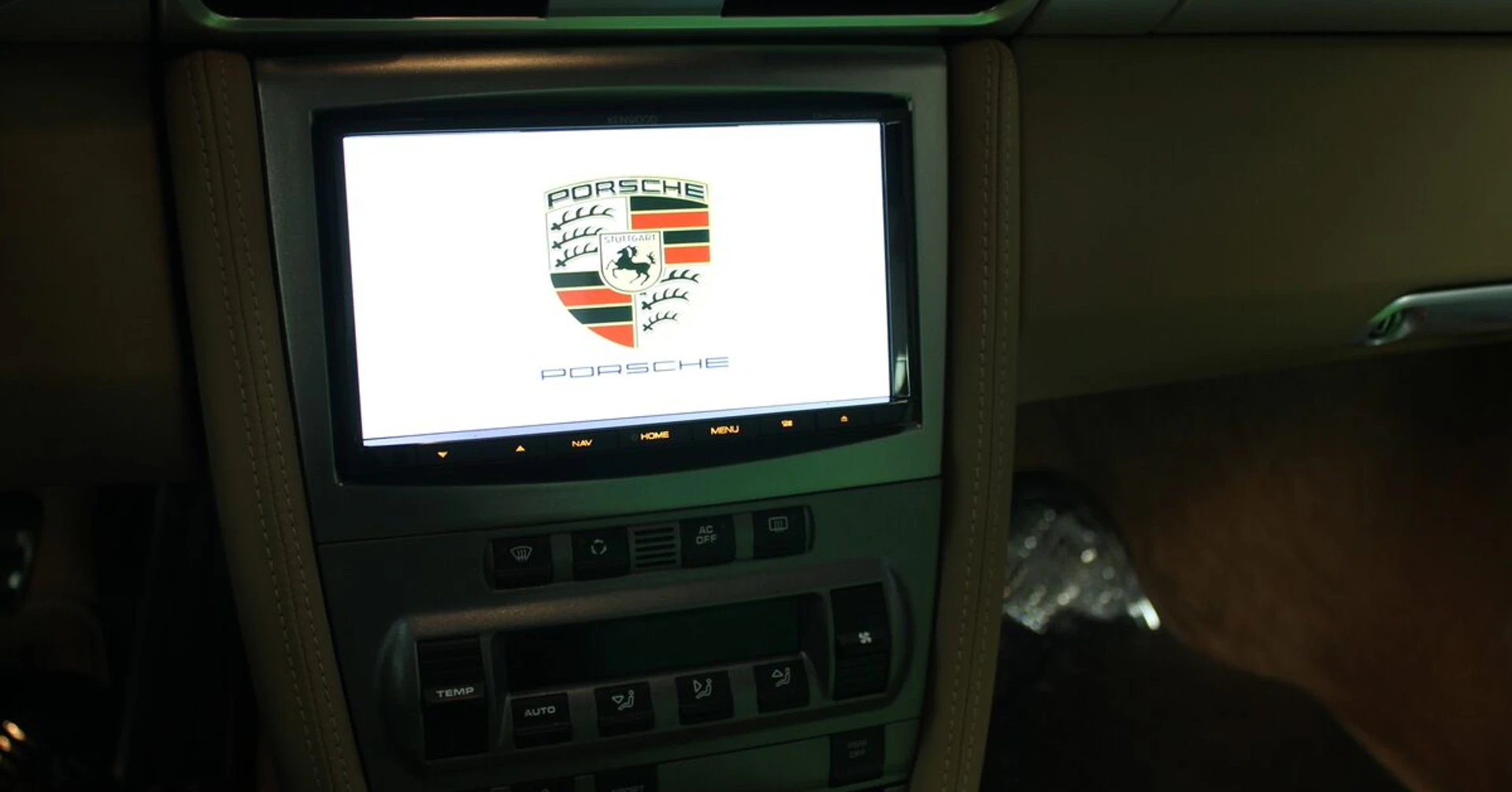 Porsche 997 : Kenwood DNX7190DABS et caméra de recul
