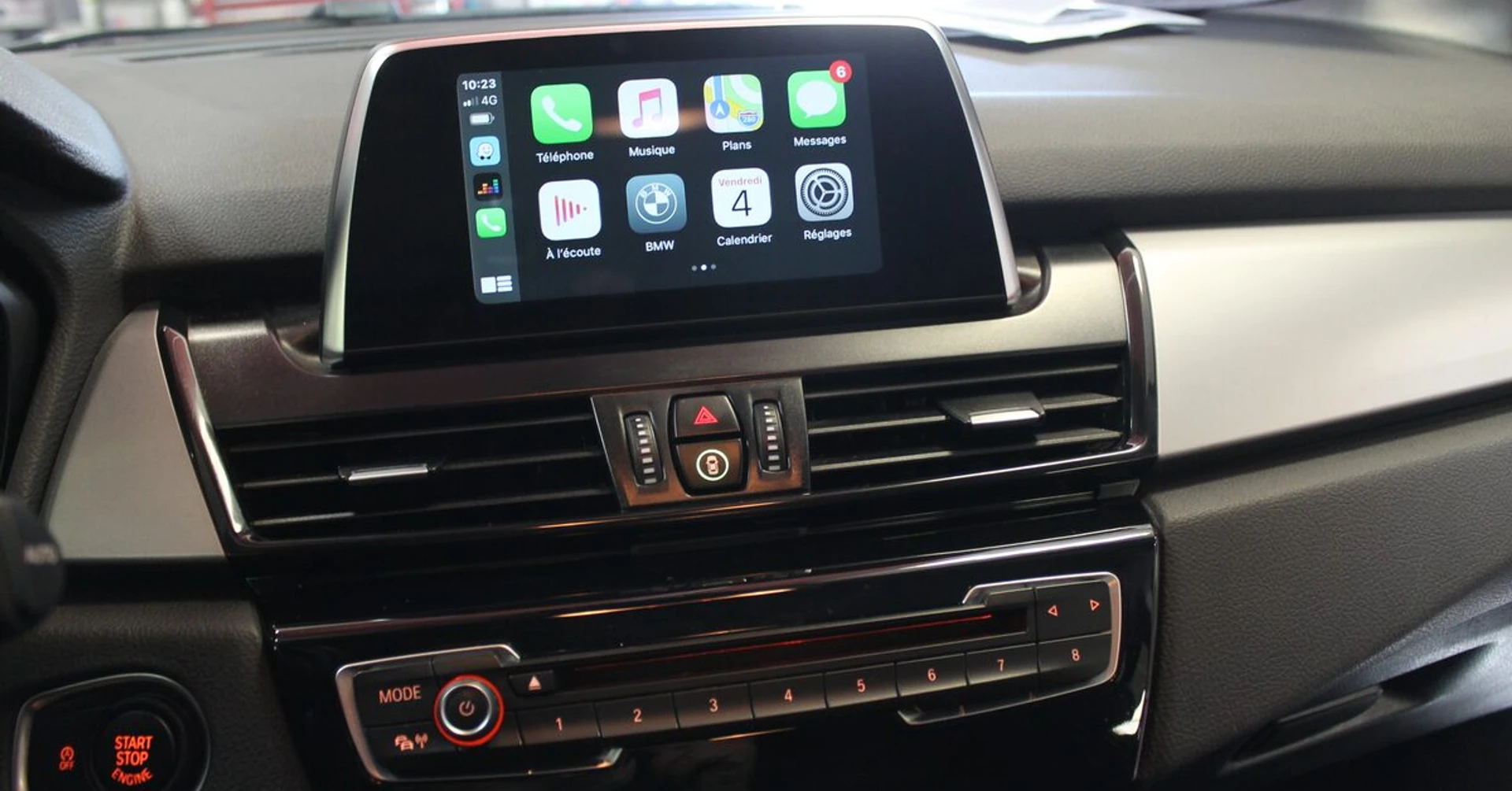 BMW Série 2 Active Tourer : Apple CarPlay d'origine