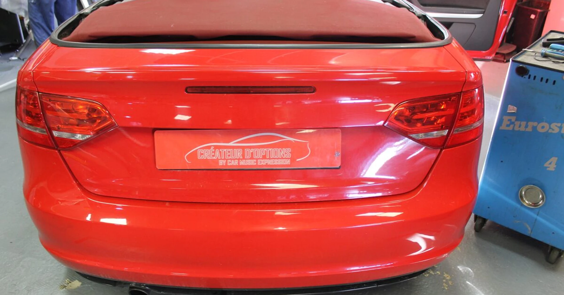 Audi A3 Cabriolet : autoradio Android et caméra de recul