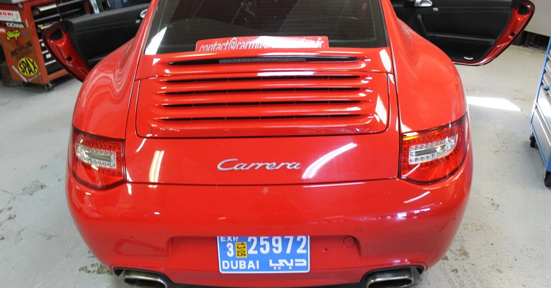 Porsche 997 : médiums de portes BLAM BM100RC