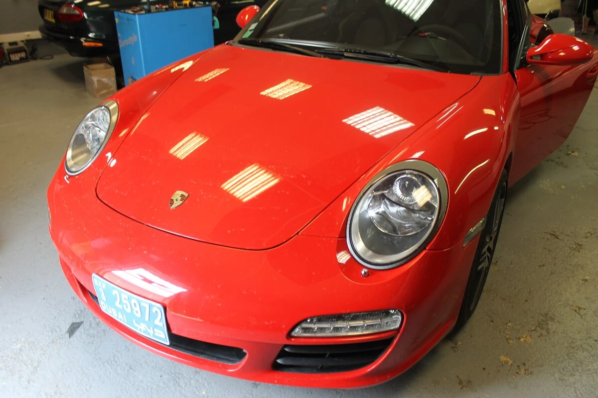 Porsche 997 : médiums de portes remplacés par des BLAM BM100RC