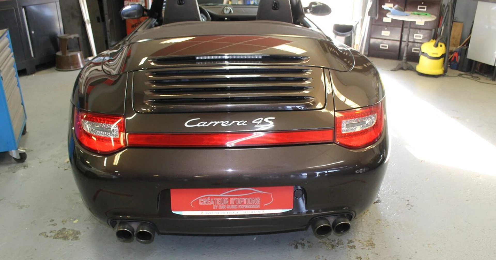 Porsche 997 4S cabriolet : haut-parleurs BLAM complets