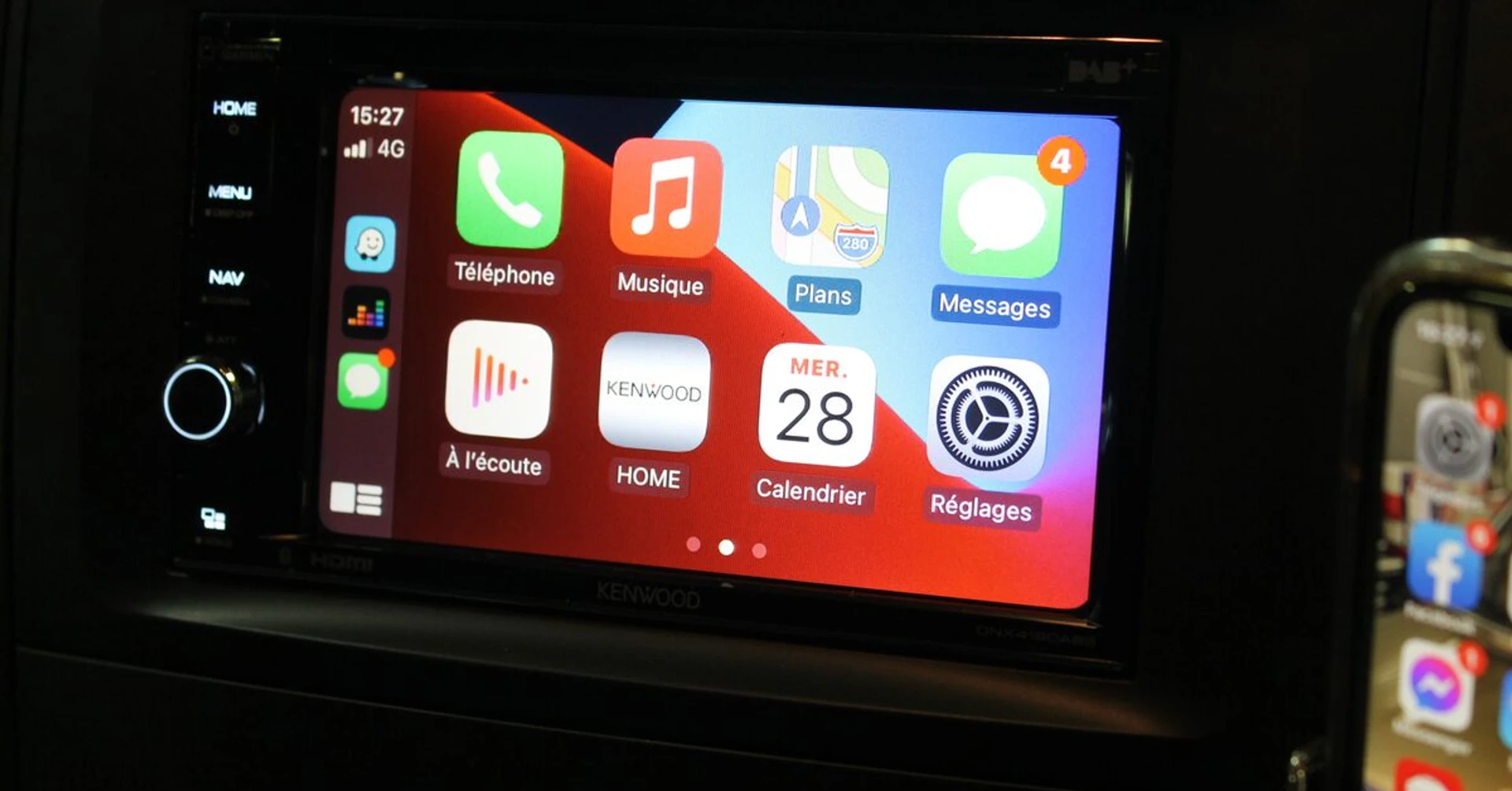 Mercedes Vito : GPS Kenwood DNX419DABS CarPlay
