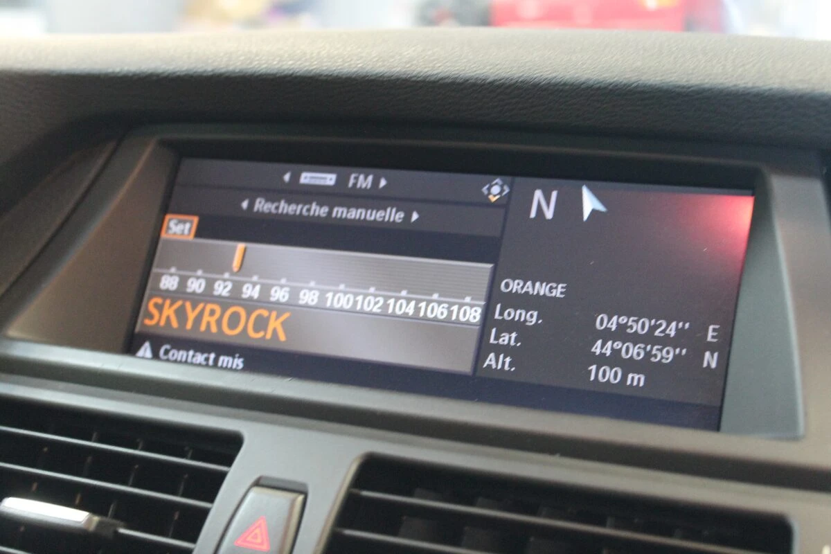 BMW X5 E70 : création d'option Bluetooth A2DP sur l'écran d'origine