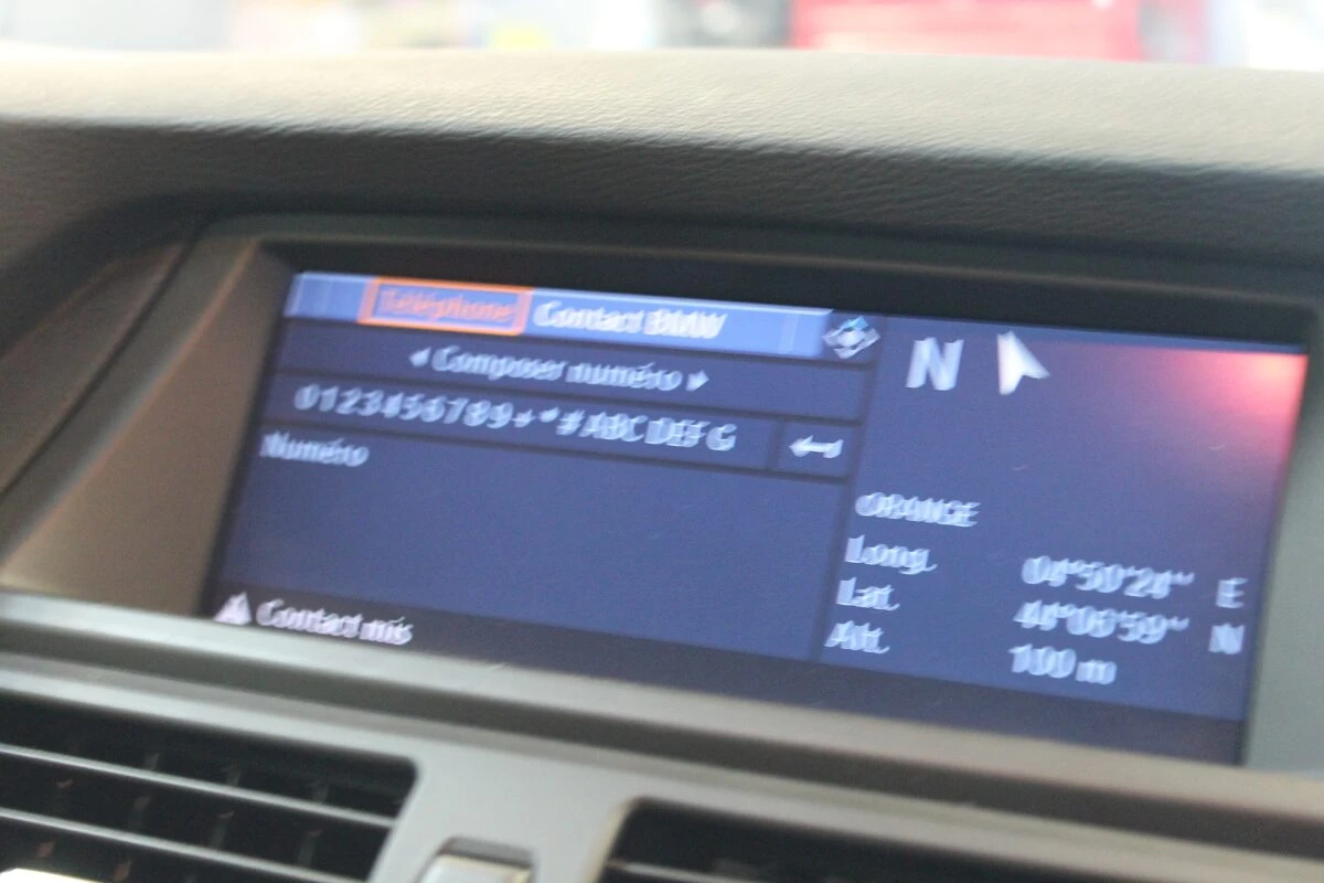 BMW X5 E70 : création d'option Bluetooth A2DP sur l'écran d'origine