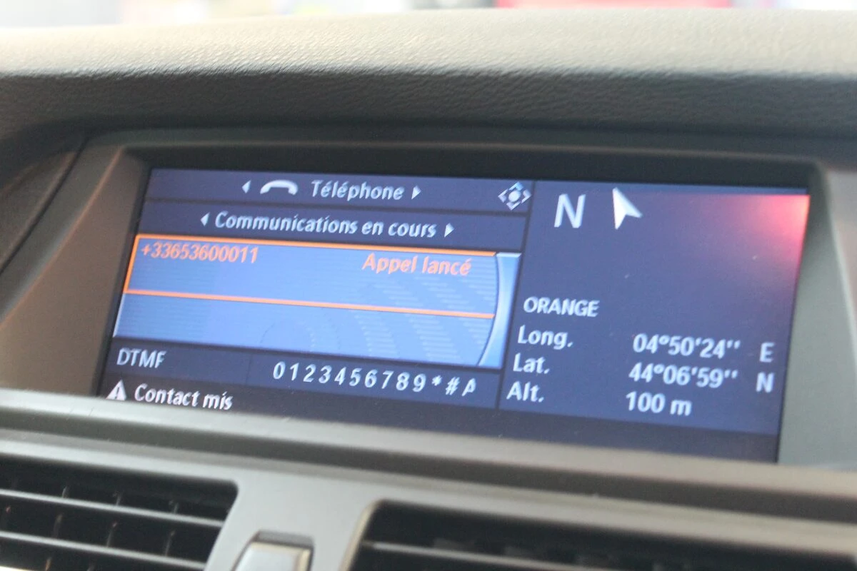 BMW X5 E70 : création d'option Bluetooth A2DP sur l'écran d'origine