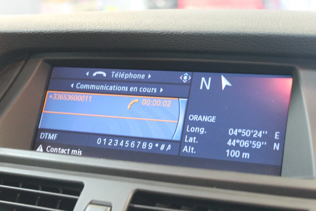 BMW X5 E70 : création d'option Bluetooth A2DP sur l'écran d'origine
