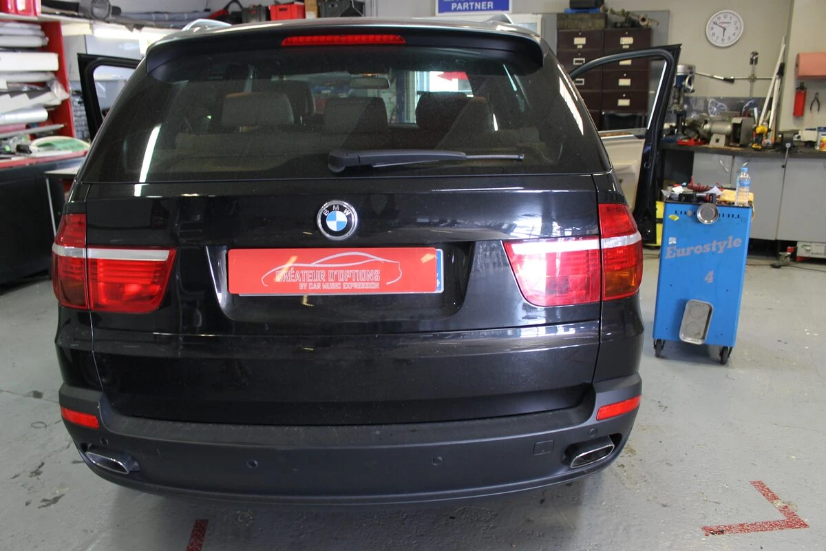 BMW X5 E70 : création d'option Bluetooth A2DP sur l'écran d'origine