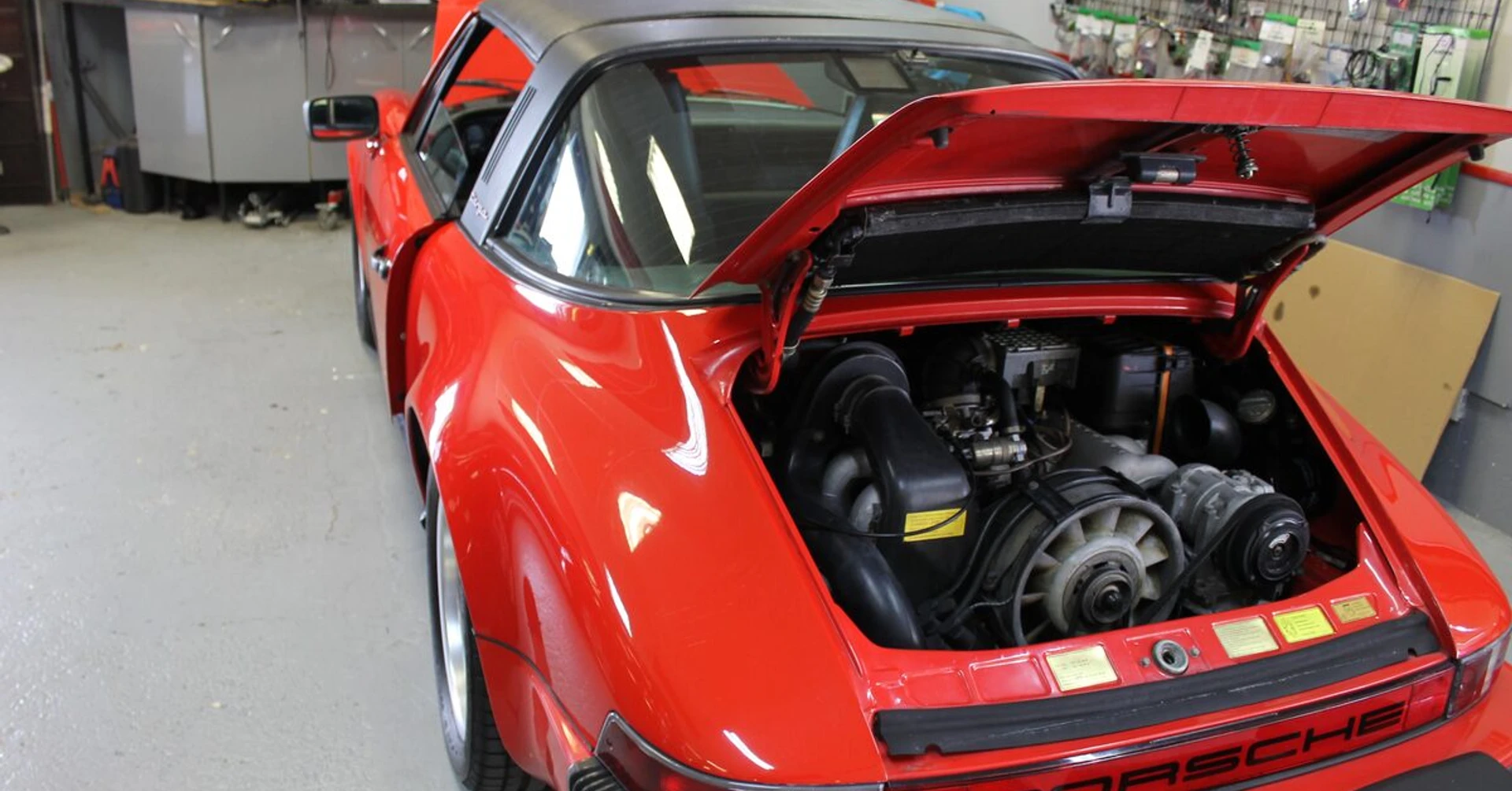 Porsche 911 Targa 3.2 : réfection du faisceau électrique