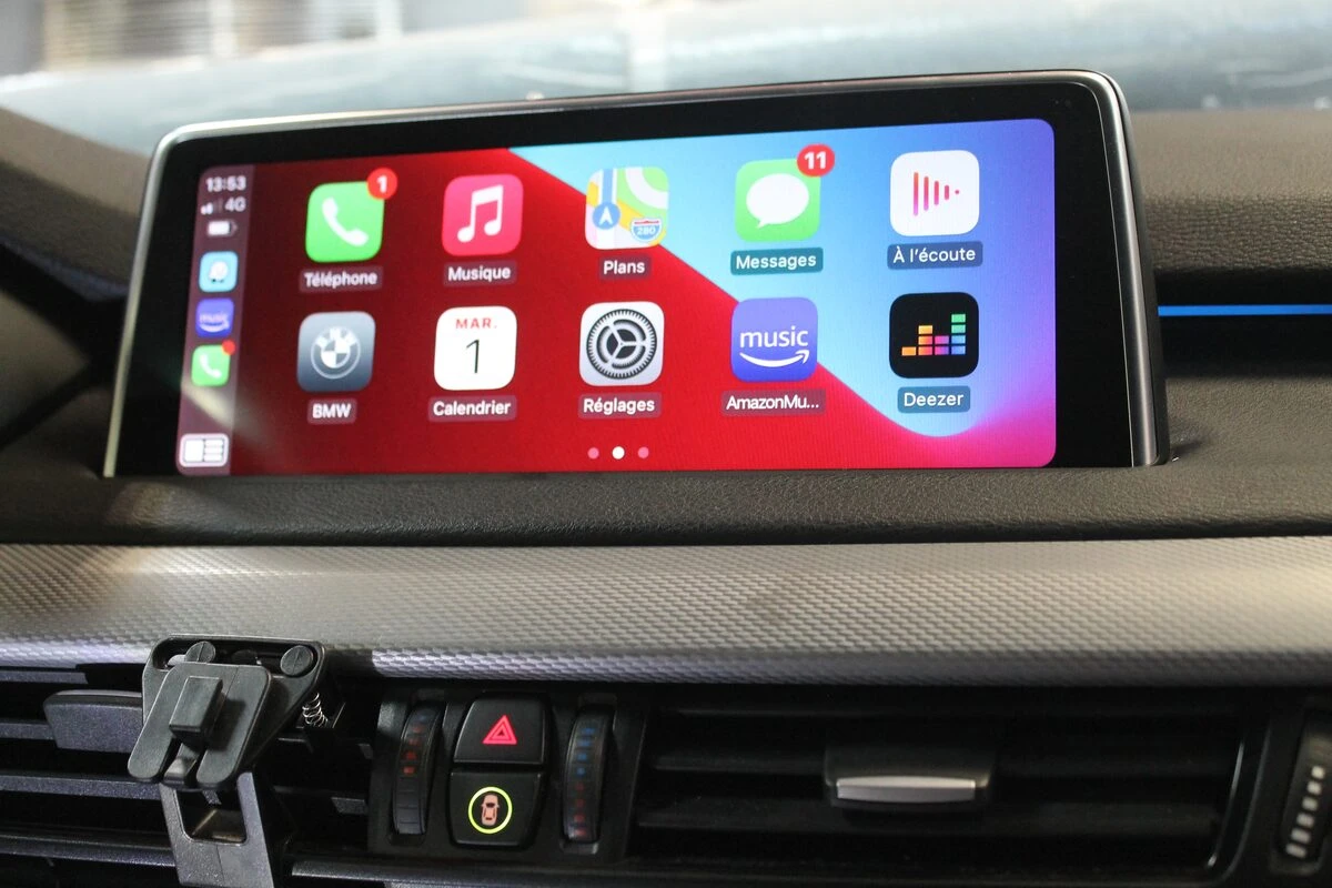 BMW X5 F15 : Apple CarPlay sur l'écran d'origine