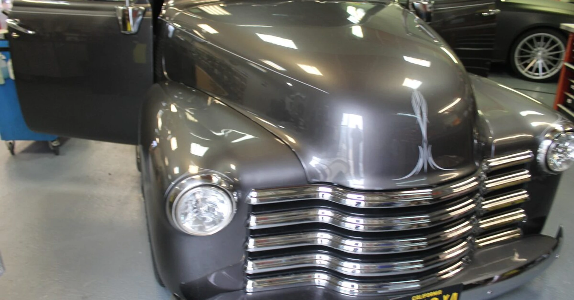 Chevrolet 1955 : autoradio GPS Alpine INE-F904D CarPlay