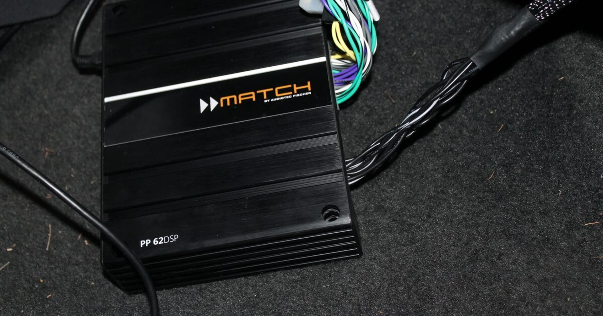 Peugeot 508 : ampli MATCH PP 62DSP et caisson PP 7E