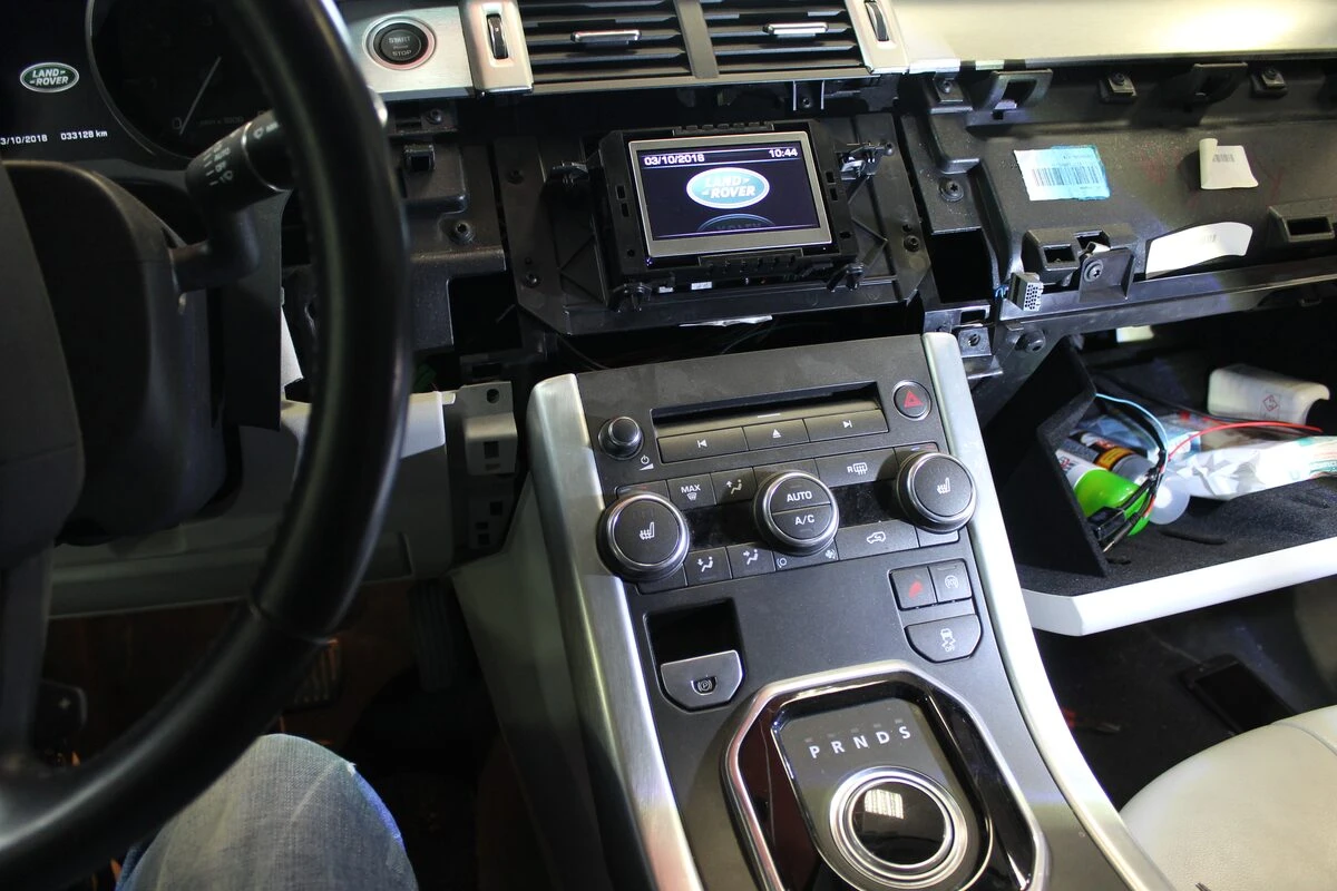 Range Rover Evoque : création de l'option streaming Bluetooth